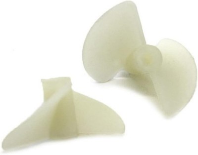 10 Pairs Propellers 2 Blade for RC Boat Model Ship 22mm White Nylon Props