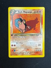 Pokemon Dunkles Magcargo 18/105 Neo Destiny Rare First Edition Wizards ENG Vintage