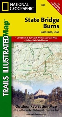 Nat Geo Maps State Bridge, Burns Map (Map)