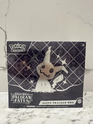 Paldean Fates Elite Trainer Box New Sealed Exclusive ETB