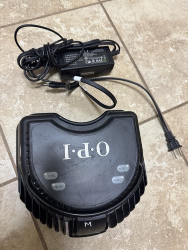 OPI LED Lamp Black Timer Mode LCD Display Charge Cable Included