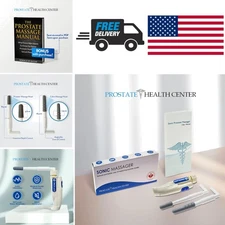 Battery Powered Prostate Massager for Improved Blood Circulation and Relief