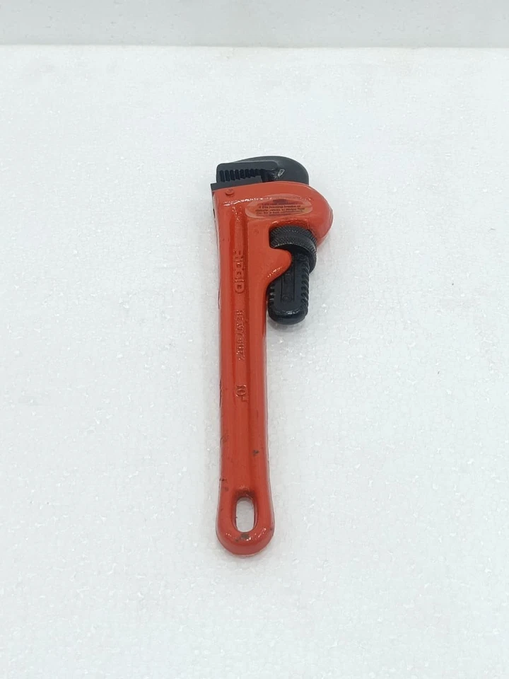 RIDGID 31010 HEAVY DUTY PIPE WRENCH 10 INCH–CAST IRON ADJUSTABLE PLUMBING WRENCH - Image 2 of 4