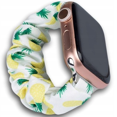 HURTEL STOFFARMBAND FÜR APPLE WATCH 7 6 5 4 3 2 SE ANANAS-SCHUTT