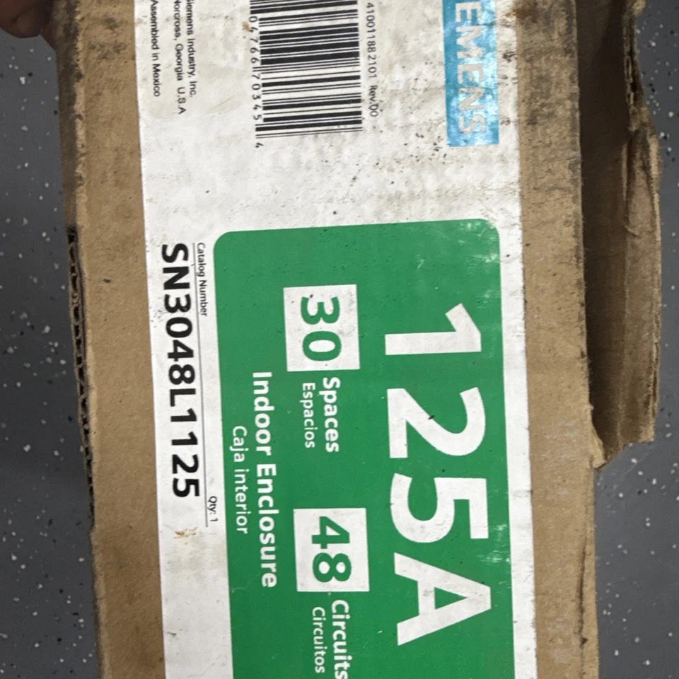 Siemens Centro de Carga Principal Enchufable Natural Ready Serie SN 30 Espacios 225 A SN3048L Foto 3 de 4