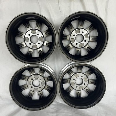 RS Watanabe F8F TYPE 13x4.5J +45 4H-100 Matte Black Rim S Set of 4