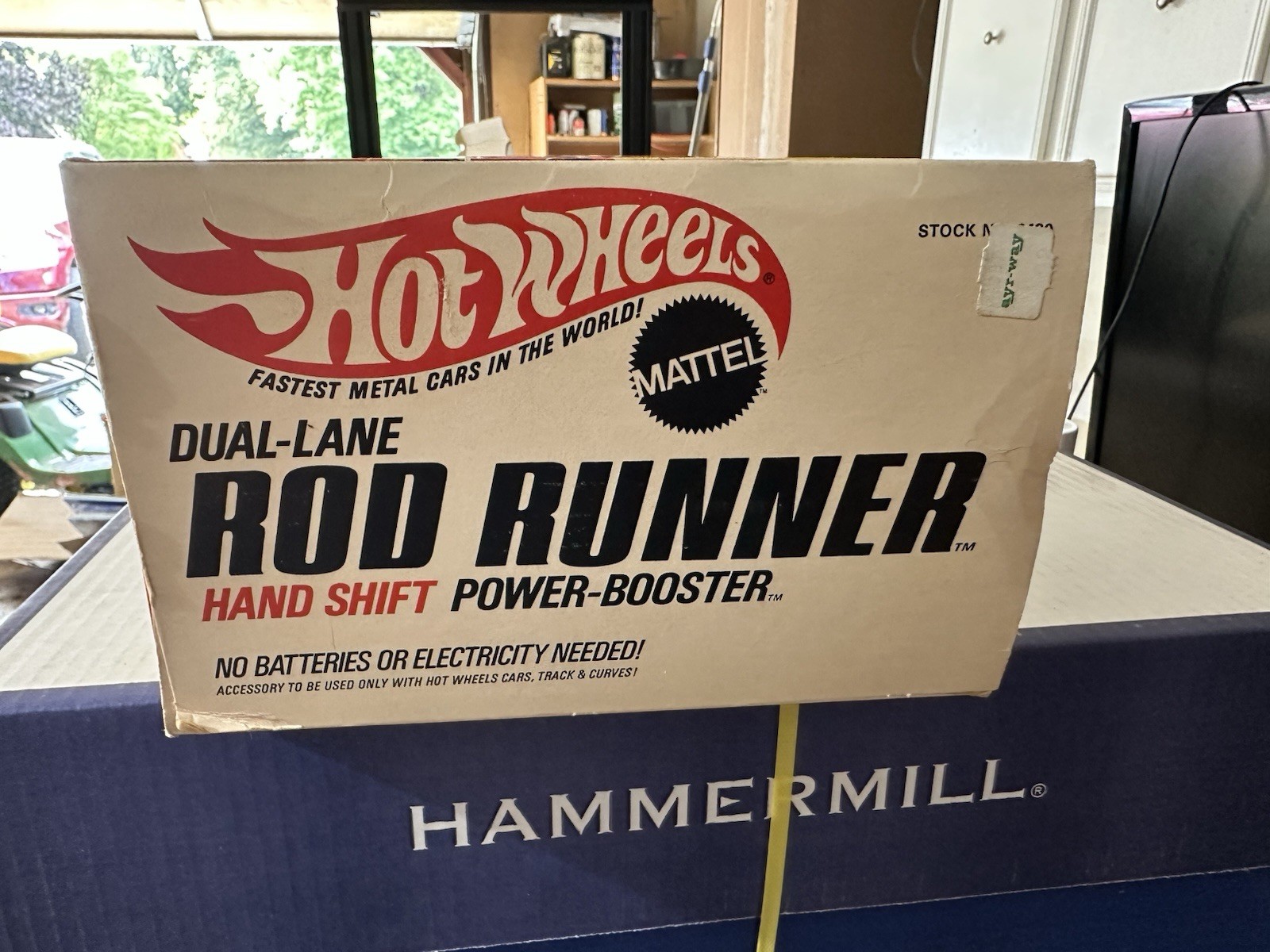 Vintage Hot Wheels Dual-Lane Rod Runner Hand Shift. Sealed Box  From 1969.