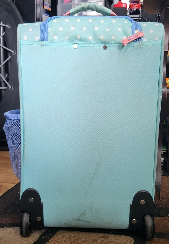 Maleta de mano para niñas Crckt lado blando lunares y rayas Foto 4 de 4