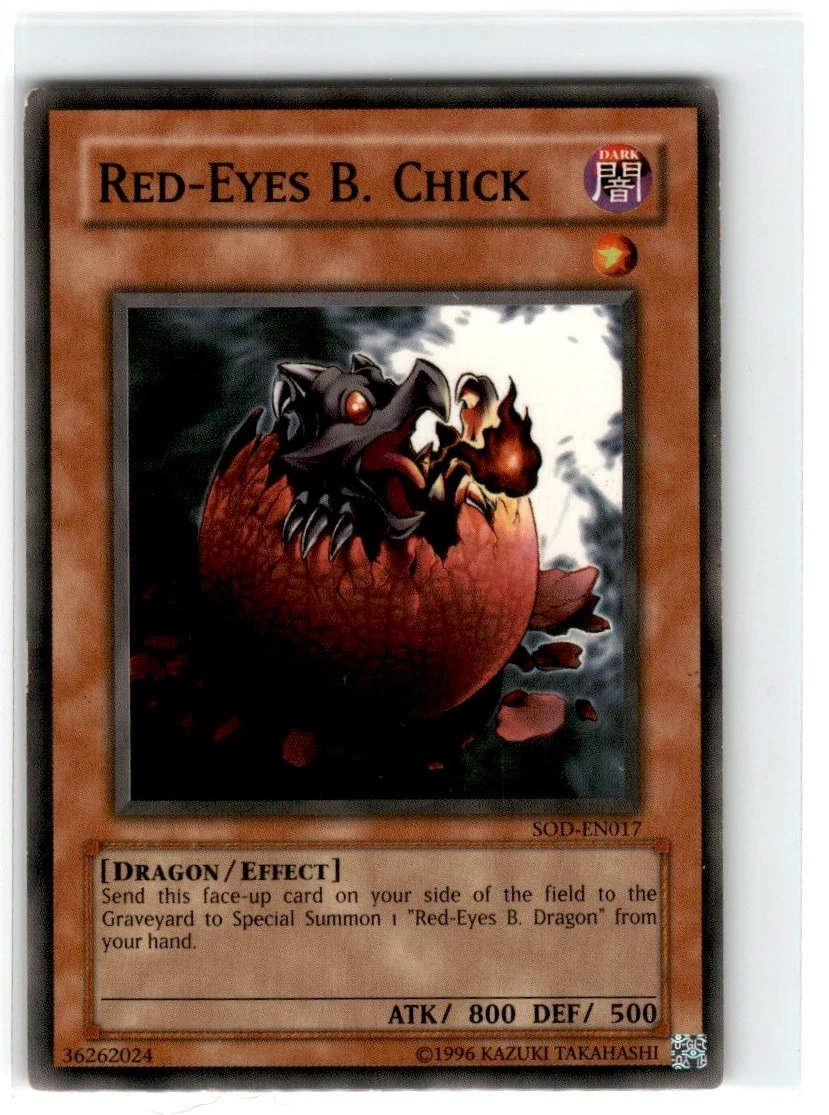 超美品　遊戯王　RED-EYES B.CHICK 英語 Yugioh Red Eyes B Chick for sale | eBay