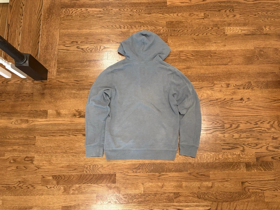 Chaqueta con capucha Abercrombie & Fitch para mujer talla M azul marino cremallera completa Foto 3 de 4