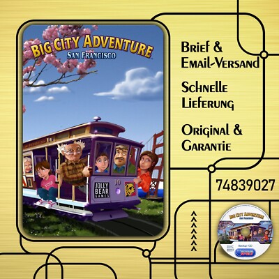 Big City Adventure - San Francisco - Deutsch - PC / Windows - BLITZVERSAND