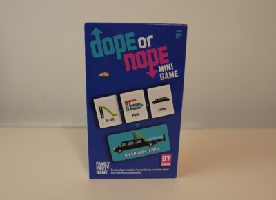 DOPE OR NOPE MINI GAME - Family Party Game - 97 Cards - Wilder Games 