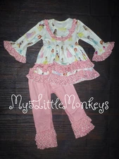 NEW Boutique Princess Snow White Elsa Ariel Cinderella Boutique Girls Outfit