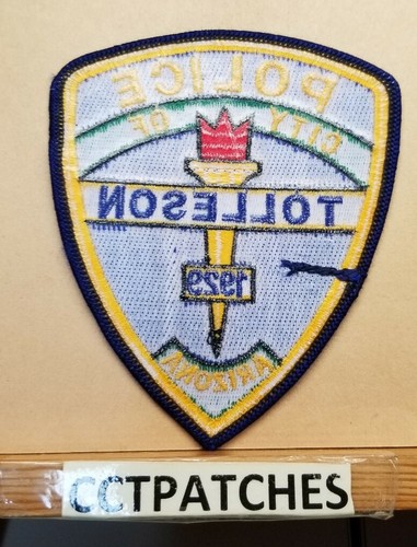 TOLLESON, ARIZONA POLICE SHOULDER PATCH AZ - Picture 2 of 2