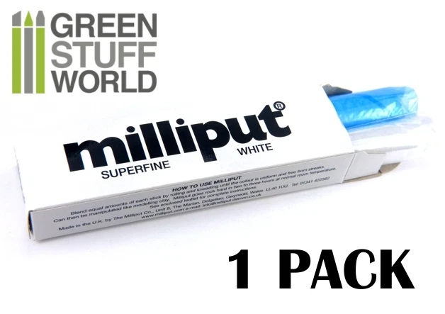 Stucco Milliput Bianco Superfine 113 gr - Colla Epossidica