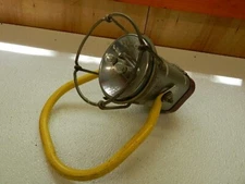 Vintage Justrite Lantern  FLASHLIGHT NOT TESTED - AS IS