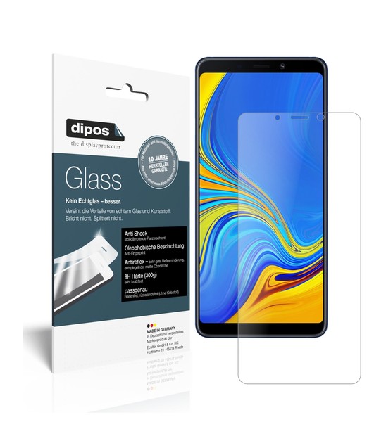 2X Schutzfolie FüR Samsung Galaxy A9 (2018) Matt - Anti-Shock 9H Folie Glass-image