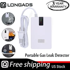 Gas Leak Detector，Safe-Tester，Portable Propane Methane Natural Gas Alarm Sensor