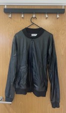 Black American Apparel Bomber Jacket