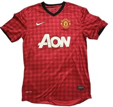 Nike Dri Fit Manchester United Jersey Shirt AON Kids Size Large