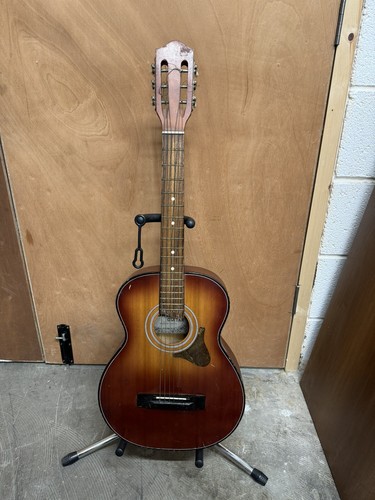 Guitarra Acústica Clásica Montano de Takamine No.201 Folk Hecha en Japón #370