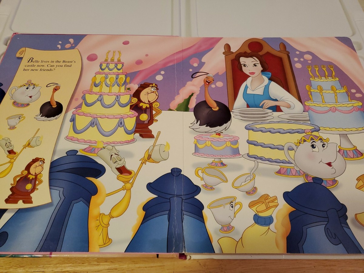 Disney Princess LOOK AND FIND TODDLERS Board Book Ariel