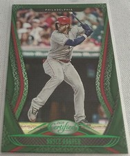 2020 Chronicles Certified Baseball Bryce Harper Philadelphia Phillies Green #8