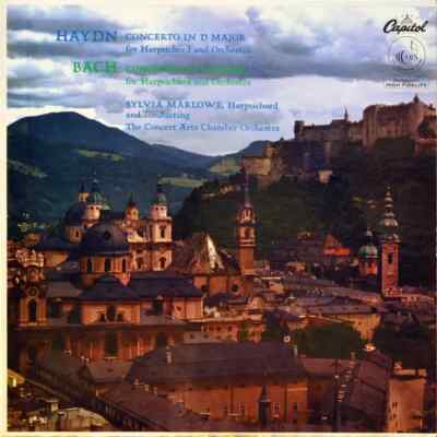 LP Haydn / Bach Concerto In D Major / Concerto In D Minor (Marlowe) MONO