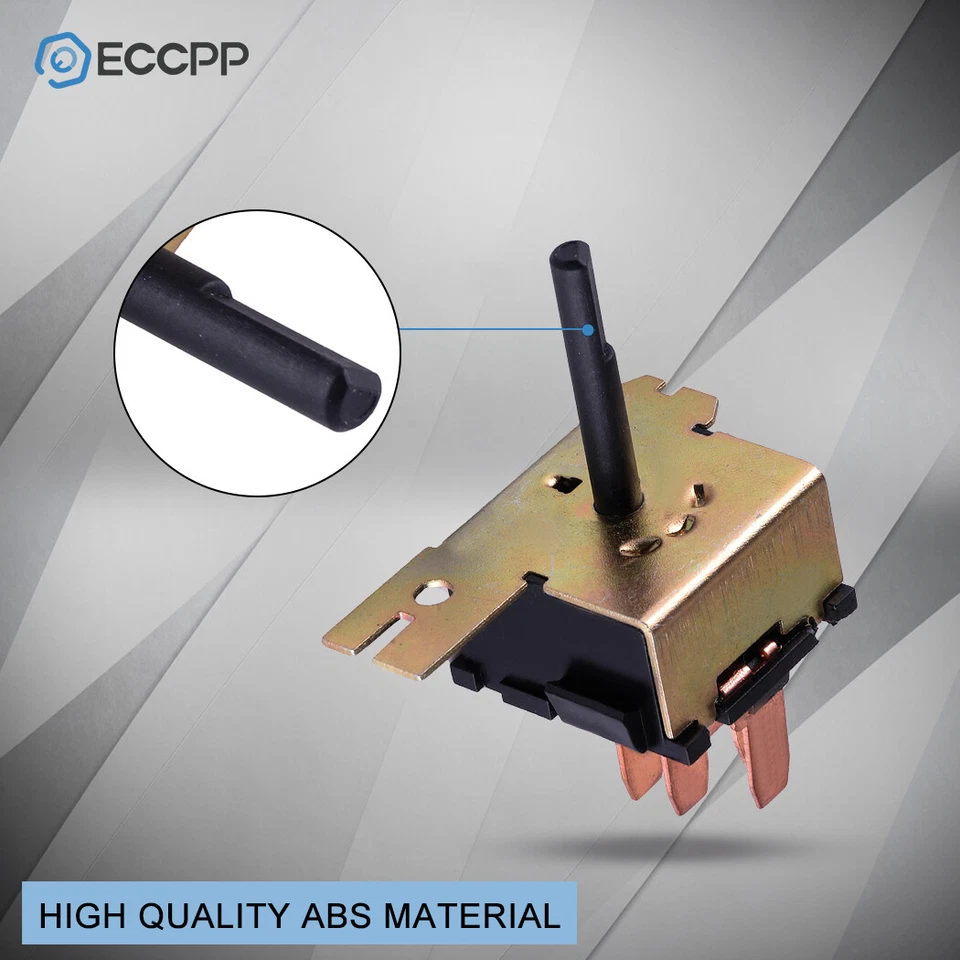 Blower Motor Switch for Chevy S10 Blazer Jeep Wrangler Dodge Ram 1500 2500 Van - Image 2 of 4