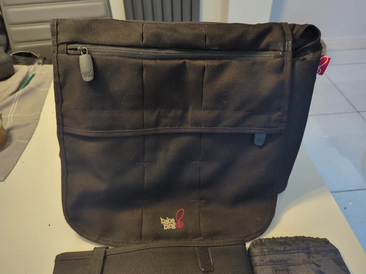 Bababing changing top bag black