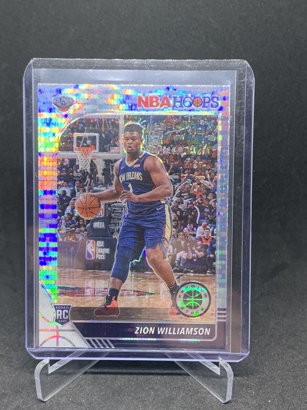 2019-20 Panini NBA Hoops Premium Stock Zion Williamson RC Pulsar #258 81524