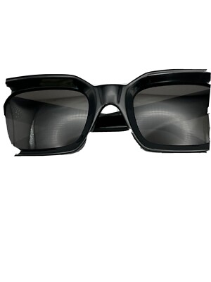Celine Sleek Black Square Sunglasses CELINE CL40130I 01B Black Oversized Square Sunglasses With  main image 4
