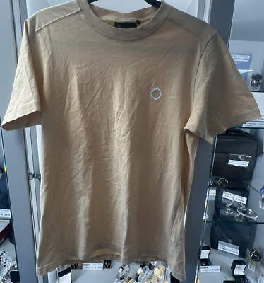 MA.Strum SS Icon Tee Coral Gold Größe Small T-Shirt - Ref 5292-1-A