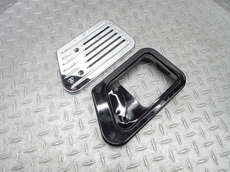 Kawasaki Vulcan Classic VN1500 2004 99-08 Arlen Ness cubierta de rejilla moldura cromada Foto 4 de 4