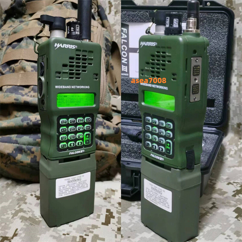 2023 HARRIS TCA PRC 152A Radio Metal VHF UHF+KDU keyboard