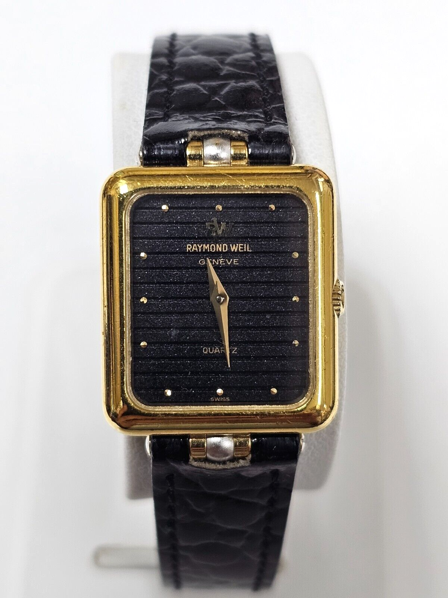 Designer Raymond Weil Geneve 18k Gold Electroplated 3704 Designer Raymond Weil Geneve 18k Gold Electroplated 3704