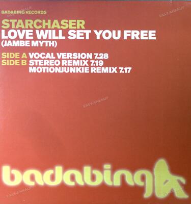 Starchaser - Love Will Set You Free Maxi (VG+/VG+) '