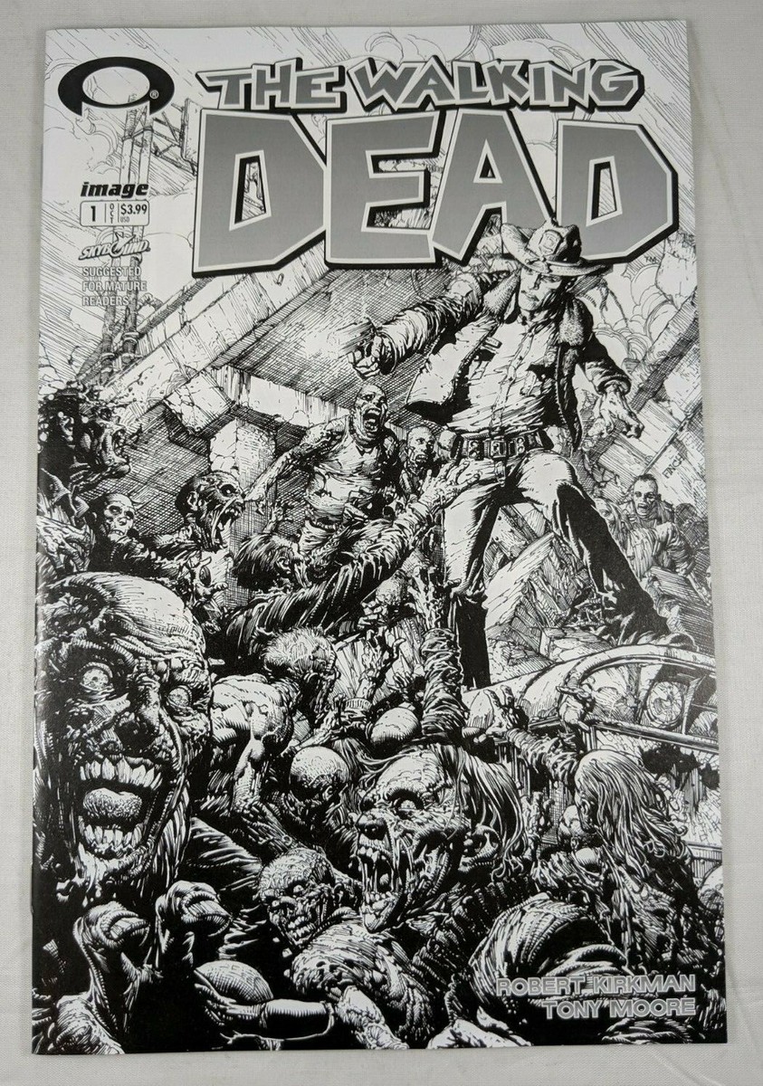 The Walking Dead #1 15th Anniversary Blind Bag Variant Black
