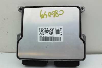 12-14 Hyundai Genesis 39105-3CBN0 Computer Brain Engine Control ECU ECM Module