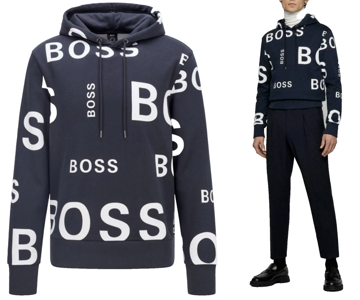 Hugo boss clearance zip up sweatshirt