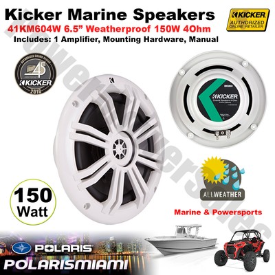 kicker marine tweeters