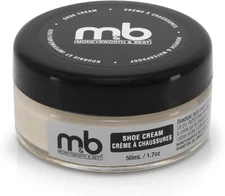 Moneysworth & Best Leather Boot & Shoe Cream Polish - NEUTRAL 1.55 oz (50ml) 