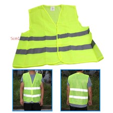 R33 Chaleco de Advertencia Reflectante XXL DIN EN 471 Chaleco de Seguridad Alta Visibilidad