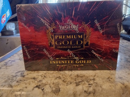 1st Ed Yu-Gi-Oh Premium Gold Infinite Booster Box Display PGL3 Factory Sealed - Picture 6 of 6