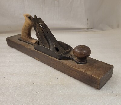 Vintage 16 1/2 Inch Transitional Jointer Plane Stamped G. M. PATTON