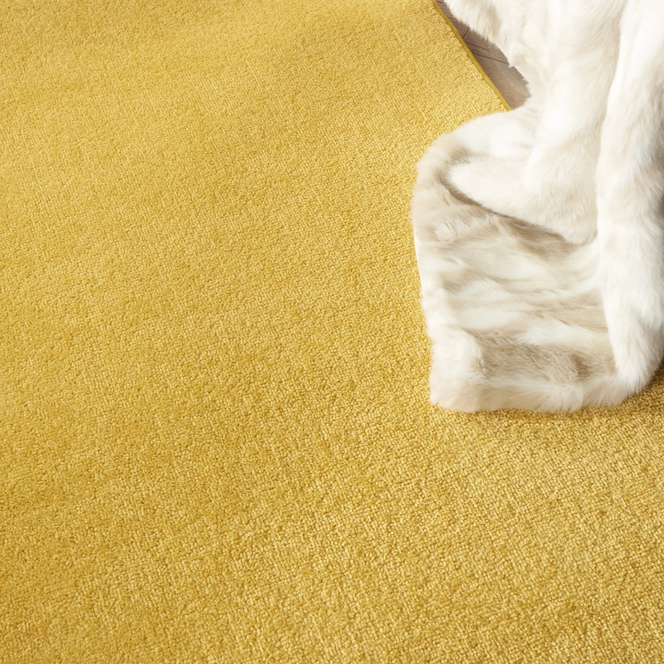Nourison Essentials Indoor/Outdoor Yellow 7' x Square Area-Rug Easy-Cleaning Non - Image 2 of 4