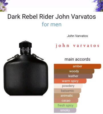 John Varvatos Dark Rebel Rider 4.2oz-125mL EDT Discontinue PARFUM