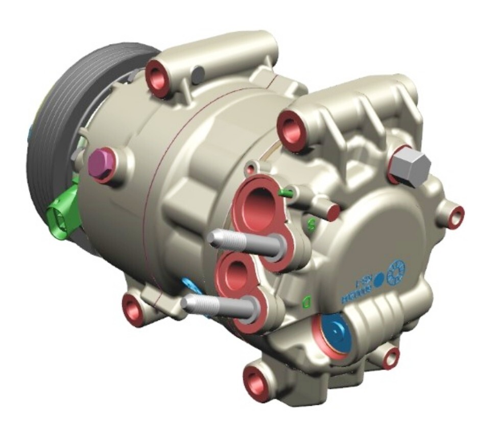 Genuine Aircon Compressor for Ssangyong TIVOLI G16DF 1731313611 by