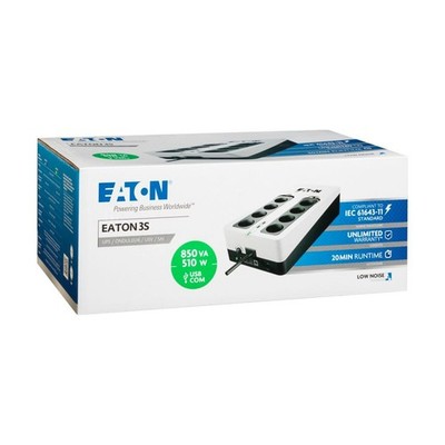 Eaton 3S 850 DIN Gen 2 Unterbrechnungsfreie Stromversorgung USV 510 Watt 850VA