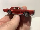 1969 Hot Wheels Redline Custom Continental in USA Red ***** NICE *****